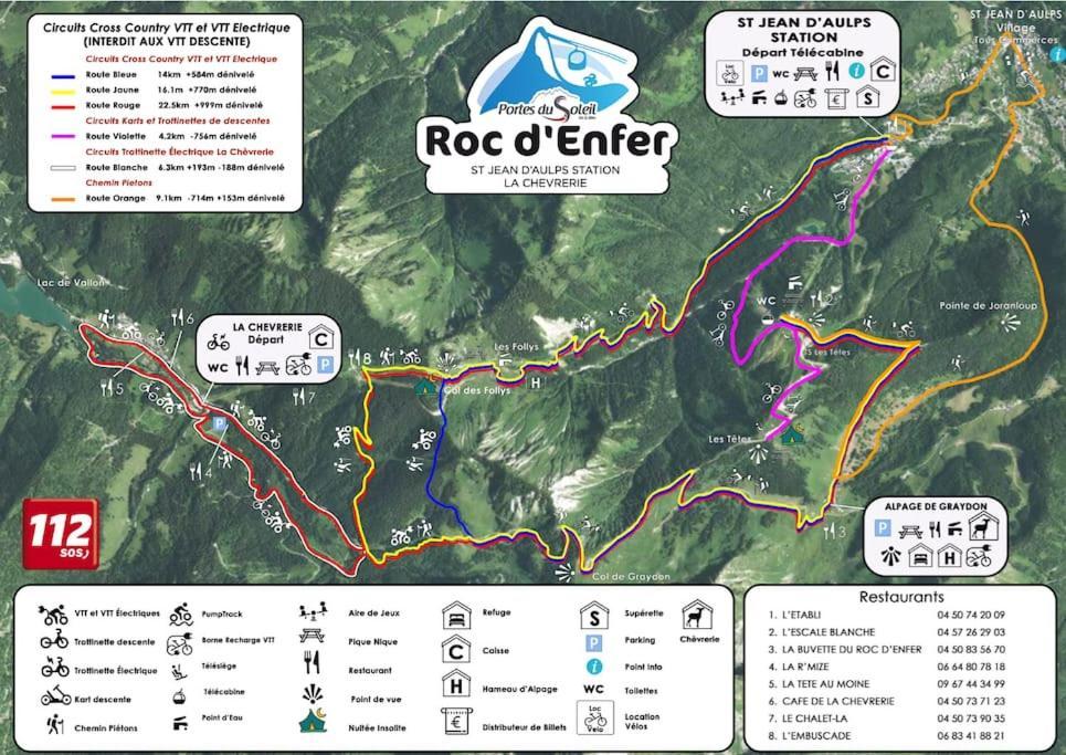 Le Snow Roc: Ski-in With Panoramic Terrace And Sauna Apartment *