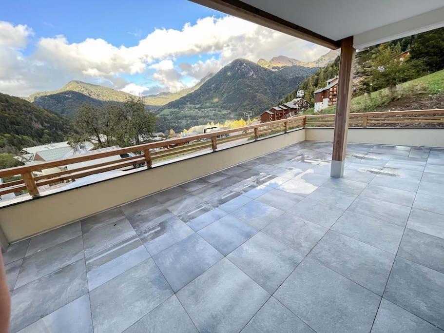 Le Snow Roc: Ski-in With Panoramic Terrace And Sauna Saint-Jean-d'Aulps